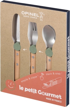 Le Petit Gourmet Kinderbesteck Koralle – Kinderbesteck-Set