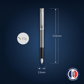 Waterman® Füllfederhalter & Kugelschreiber Impression Stainless Steel C.T.