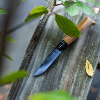 Preview: OPINEL N°08 Black Oak Taschenmesser