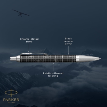 Preview: PARKER IM Premium Rollerball & Kugelschreiber Legacy of Flight