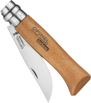OPINEL No. 08 Taschenmesser mit Etui, Carbon