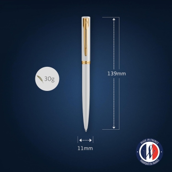 Waterman® Kugelschreiber Impression White GT