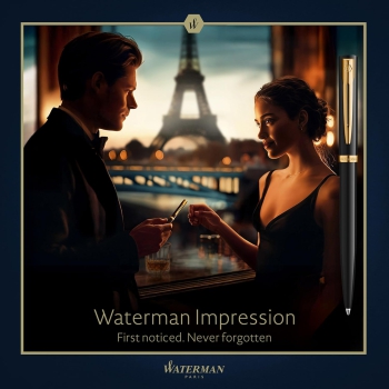 Waterman® Füllfederhalter Impression Black CT