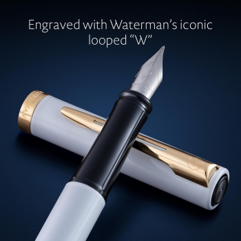 Preview: Waterman® Füllfederhalter Impression White GT