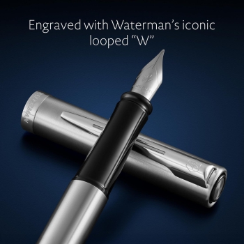 Preview: Waterman® Füllfederhalter Impression Stainless Steel CT