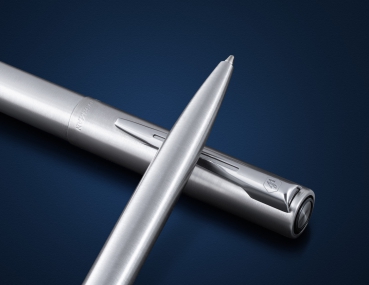 Preview: Waterman® Allure Set aus Kugelschreiber & Füllfederhalter Stainless Steel