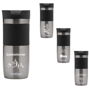 Contigo Byron SNAPSEAL Thermobecher 470 ml Gunmetal