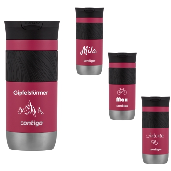Contigo 2.0 Byron SNAPSEAL Thermobecher 470 ml  Dragon Fruit