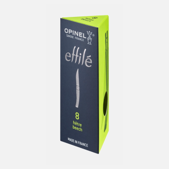 Opinel No. 08 Effilé Taschenmesser aus Buchenholz