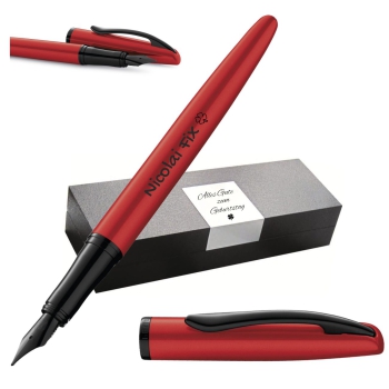 PELIKAN Füllhalter Jazz® Noble Elegance P36 Red mit Gravur