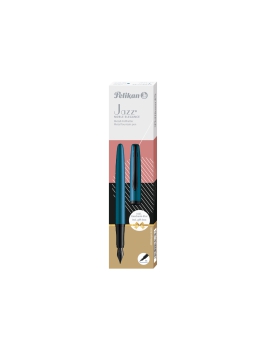 PELIKAN Füllhalter Jazz® Noble Elegance P36 Aquamarin  mit Gravur