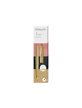 PELIKAN Füllhalter Jazz® Noble Elegance P36 Gold Gelb mit Gravur