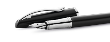 PELIKAN Füllhalter Jazz® Noble Elegance P36 Schwarz mit Gravur