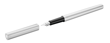 Pelikan Füllhalter Ineo® Elements P6 Silber mit Gravur