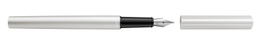 Pelikan Set aus Kugelschreiber und Füllhalter Ineo® Elements Silber mit Gravur
