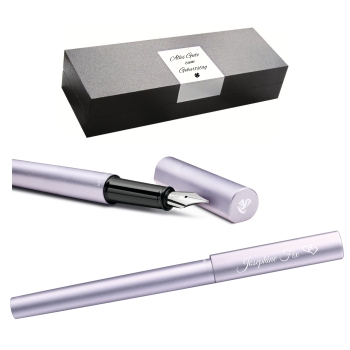 Pelikan Füllhalter Ineo® Elements P6 Lila-Violett mit Gravur