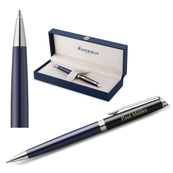 Waterman® Kugelschreiber Hemisphere Blocking Black & Blue C.T.