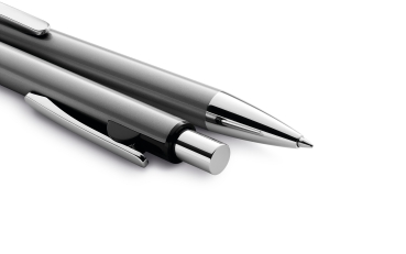 Preview: Pelikan Kugelschreiber Snap® Metallic K10 Platin mit Gravur