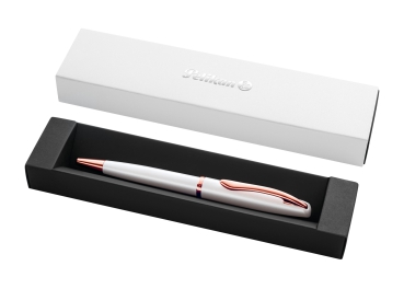 Pelikan Kugelschreiber Jazz® Noble Elegance K36 Perlmutt Weiß mit Gravur