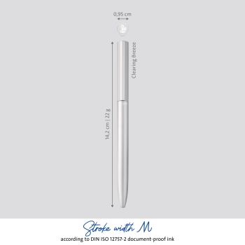 Pelikan Kugelschreiber Ineo® Elements K6 Silber mit Gravur