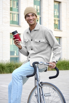 EMSA Thermobecher TRAVEL MUG Classic Dunkelrot 360 ml mit Wunschgravur