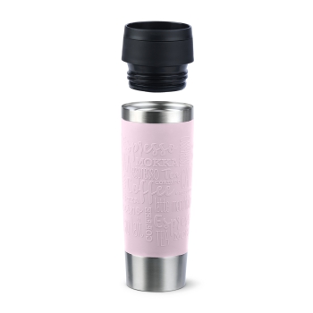 Preview: EMSA Thermobecher TRAVEL MUG Classic Rosa 500 ml mit Wunschgravur