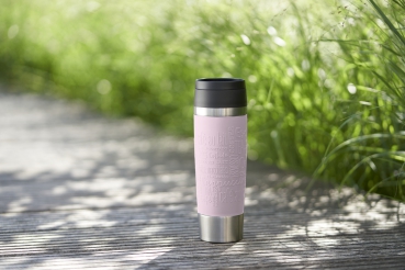 EMSA Thermobecher TRAVEL MUG Classic Rosa 500 ml mit Wunschgravur