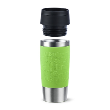 EMSA Thermobecher TRAVEL MUG Classic Limette 360 ml mit Wunschgravur