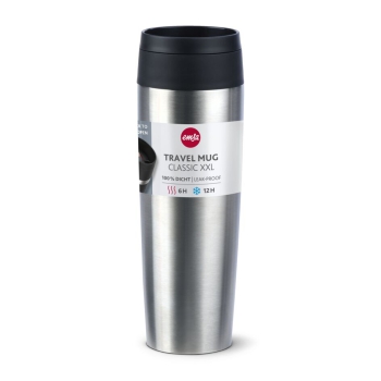 EMSA Thermobecher TRAVEL MUG Classic Edelstahl 500 ml mit Wunschgravur