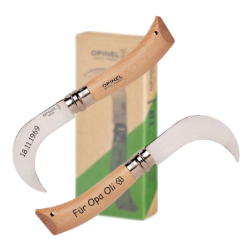 Opinel No 10 Gärtnermesser, Buchenholz