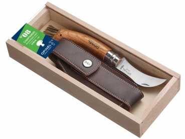 Opinel Pilzmesser No. 8 mit Bürste und Etui