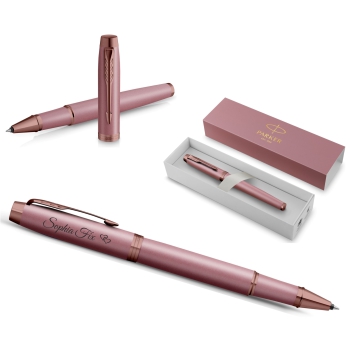 PARKER IM Rollerball The Finishing Touch Collection Mauve