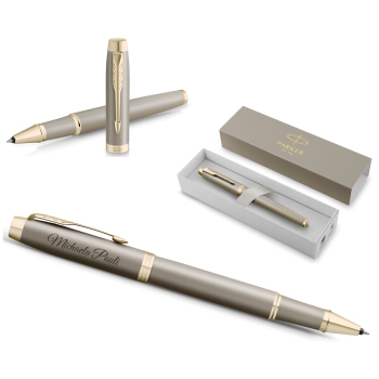 PARKER IM Rollerball The Finishing Touch Collection Sandstone