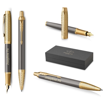 PARKER® IM Pioneers GT Füllfederhalter und Kugelschreiber