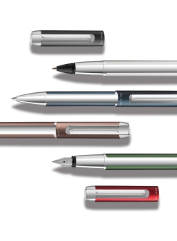 PELIKAN Kugelschreiber Pura® K40 Silber mit Gravur