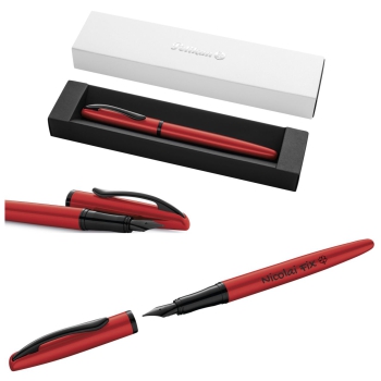 PELIKAN Füllhalter Jazz® Noble Elegance P36 Red mit Gravur