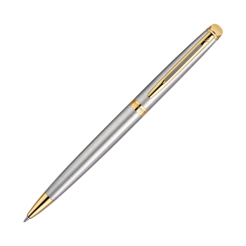 Waterman® Set aus Kugelschreiber und Rollerball Stainless Steel G.T.
