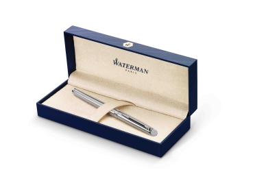 Preview: Waterman® Set aus Kugelschreiber und Füllfederhalter Stainless Steel C.T.