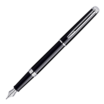 Waterman® Set aus Kugelschreiber und Füllfederhalter Black C.T.