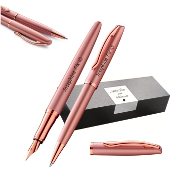 PELIKAN Schreibset Jazz® Noble Elegance K/P36 Pink Rose mit Gravur