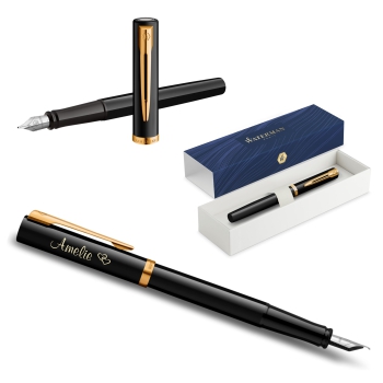 Waterman® Füllfederhalter Impression Black GT