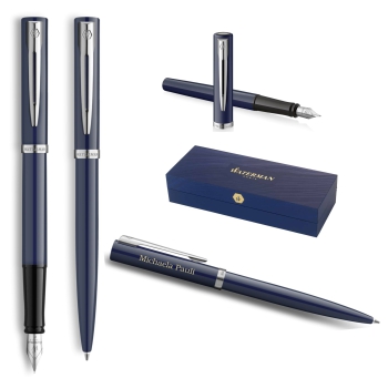 Waterman® Füllfederhalter & Kugelschreiber Impression Blue C.T.