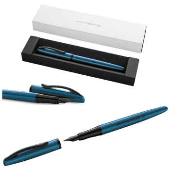 PELIKAN Füllhalter Jazz® Noble Elegance P36 Aquamarin  mit Gravur