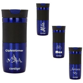 Contigo Byron SNAPSEAL Thermobecher 470 ml Deep Blue