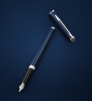 Waterman® Set aus Kugelschreiber und Füllfederhalter Blue C.T.