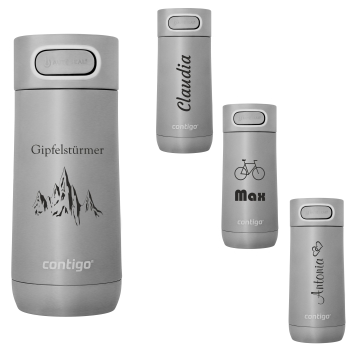 Luxe AUTOSEAL Thermobecher 360 ml Stainless Steel