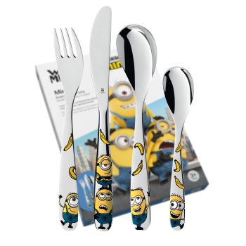 WMF 4 tlg. Kinderbesteck Minions