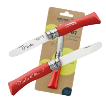 ‚Mein erstes Opinel‘ No. 07 rot