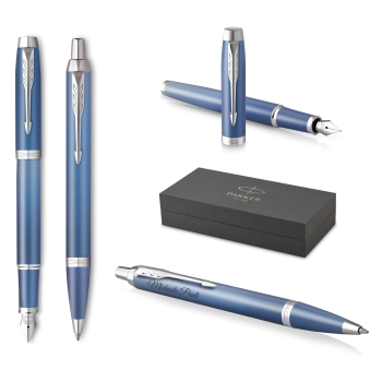 PARKER® IM Rituals Blue CT Füllfederhalter und Kugelschreiber