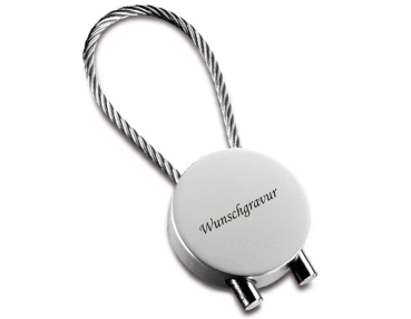Schlüsselanhänger CABLE rund